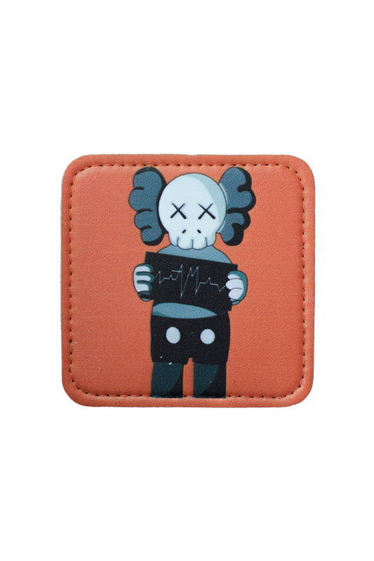 Kaws Model 7x7 cm Trucker Şapka Uyumlu Patch Arma