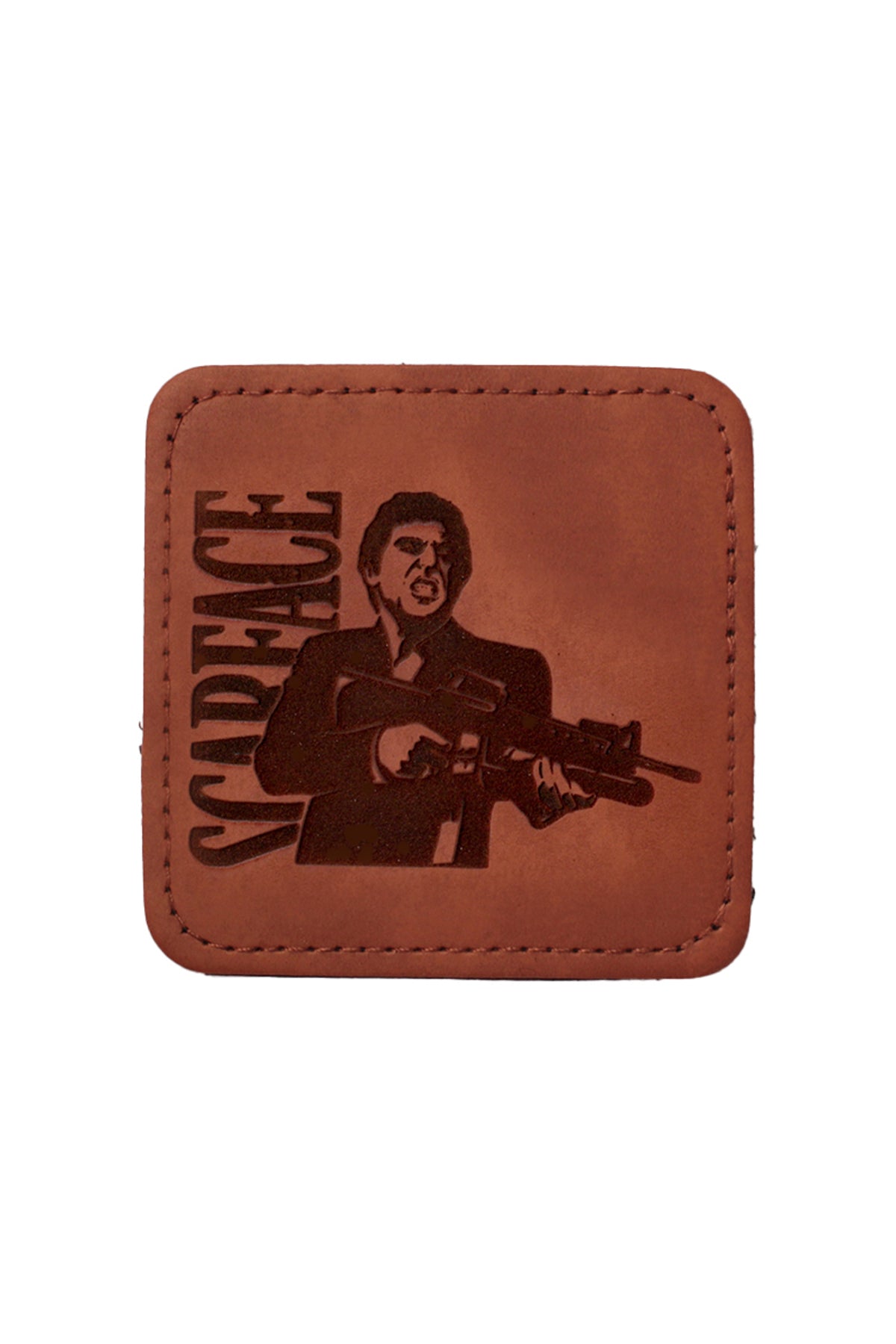 Scarface Model 7x7 cm Trucker Şapka Uyumlu Patch Arma