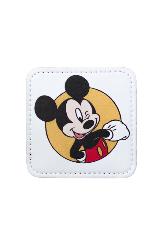 Mickey Mouse Model 7x7 cm Trucker Şapka Uyumlu Patch Arma