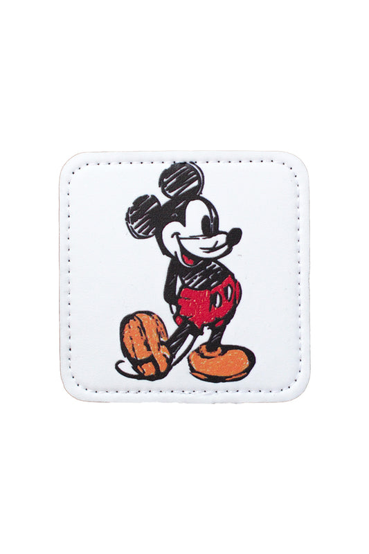 Mickey Mouse Model 7x7 cm Trucker Şapka Uyumlu Patch Arma