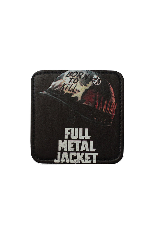 Full Metal Jacket Model 7x7 cm Trucker Şapka Uyumlu Patch Arma