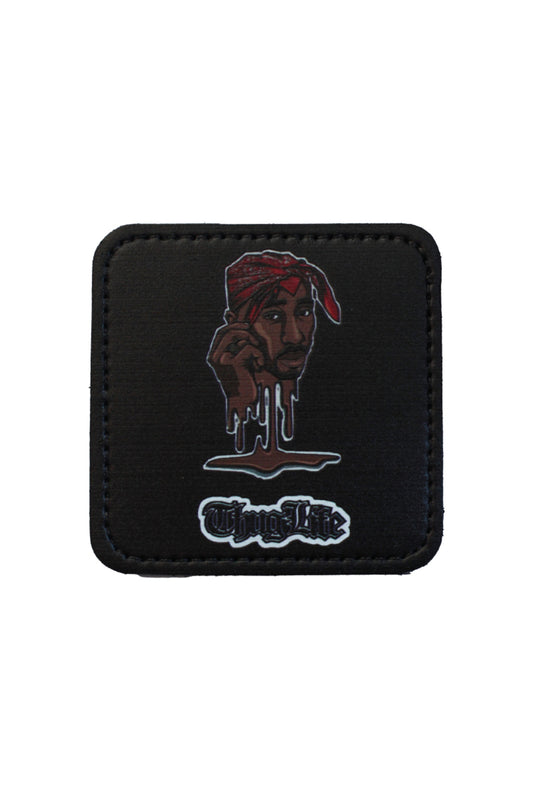 Tupac Model 7x7 cm Trucker Şapka Uyumlu Patch Arma