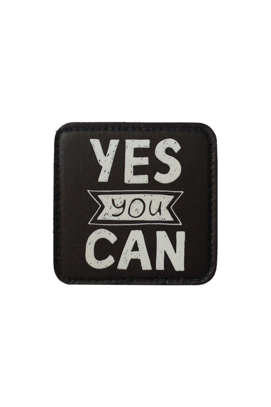 Yes You Can Model 7x7 cm Trucker Şapka Uyumlu Patch Arma