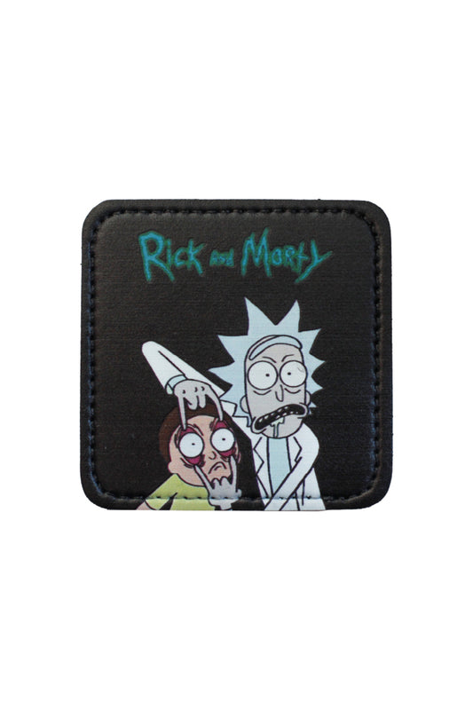 Rick and Morty Model 7x7 cm Trucker Şapka Uyumlu Patch Arma