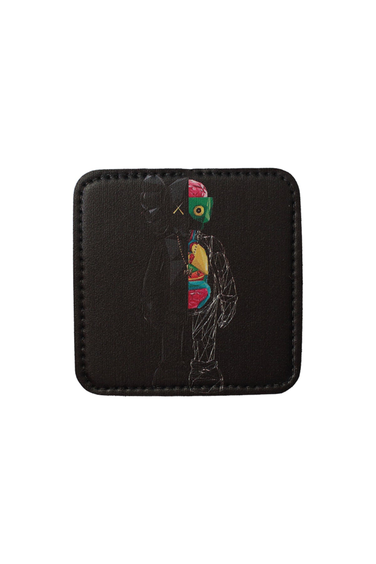 Kaws 3 Model 7x7 cm Trucker Şapka Uyumlu Patch Arma