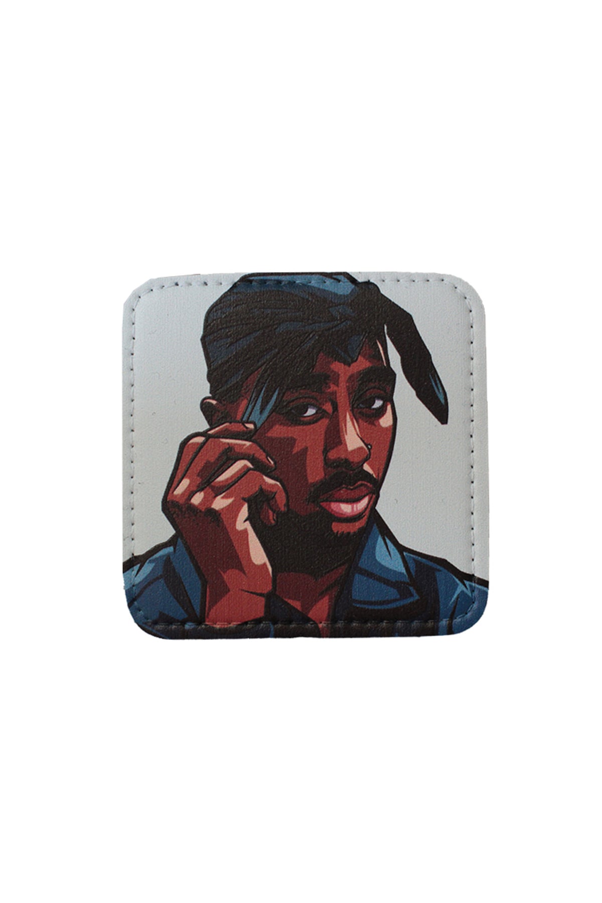 Tupac 9 Model 7x7 cm Trucker Şapka Uyumlu Patch Arma