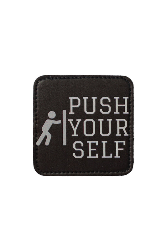 Push Your Self Model 7x7 cm Trucker Şapka Uyumlu Patch Arma