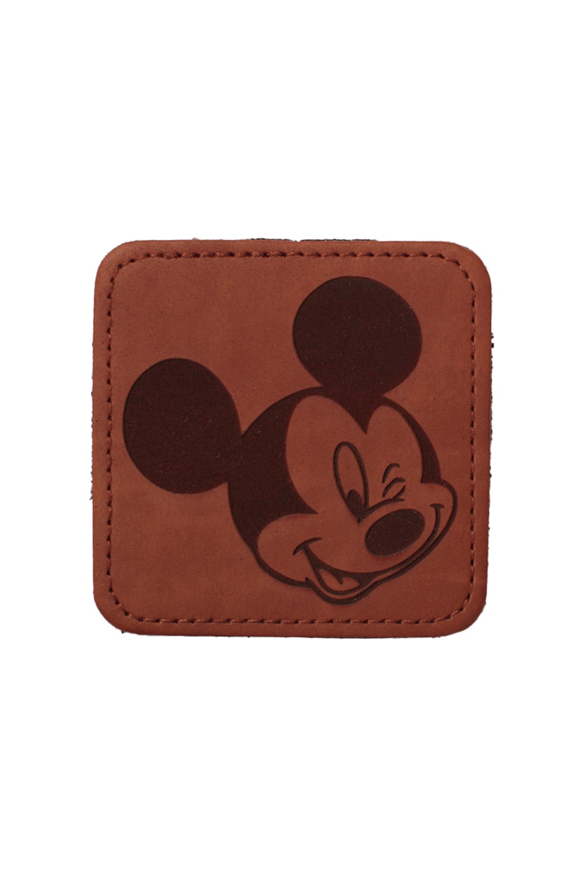 Mickey Mouse Model 7x7 cm Trucker Şapka Uyumlu Patch Arma