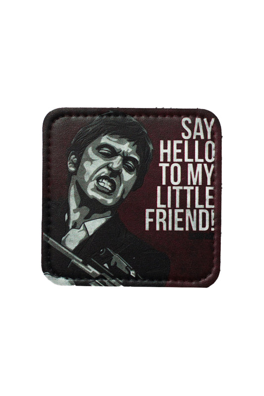 Say Hello Model 7x7 cm Trucker Şapka Uyumlu Patch Arma