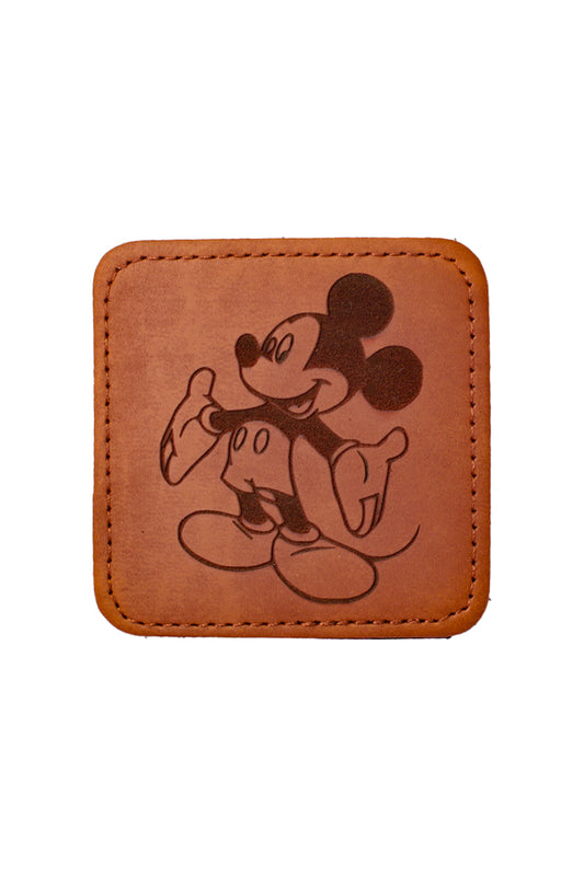 Mickey Mouse Model 7x7 cm Trucker Şapka Uyumlu Patch Arma