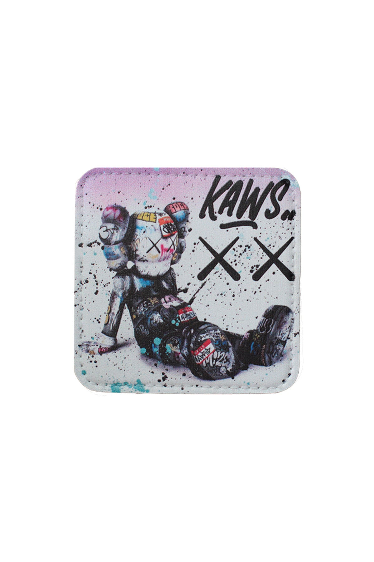 Kaws 1 Model 7x7 cm Trucker Şapka Uyumlu Patch Arma