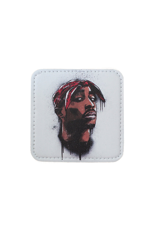 Tupac 2 Model 7x7 cm Trucker Şapka Uyumlu Patch Arma