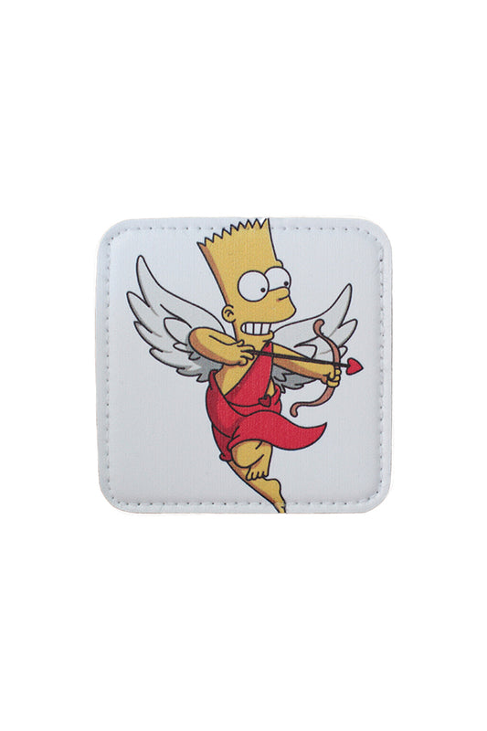 Simpson 1 Model 7x7 cm Trucker Şapka Uyumlu Patch Arma