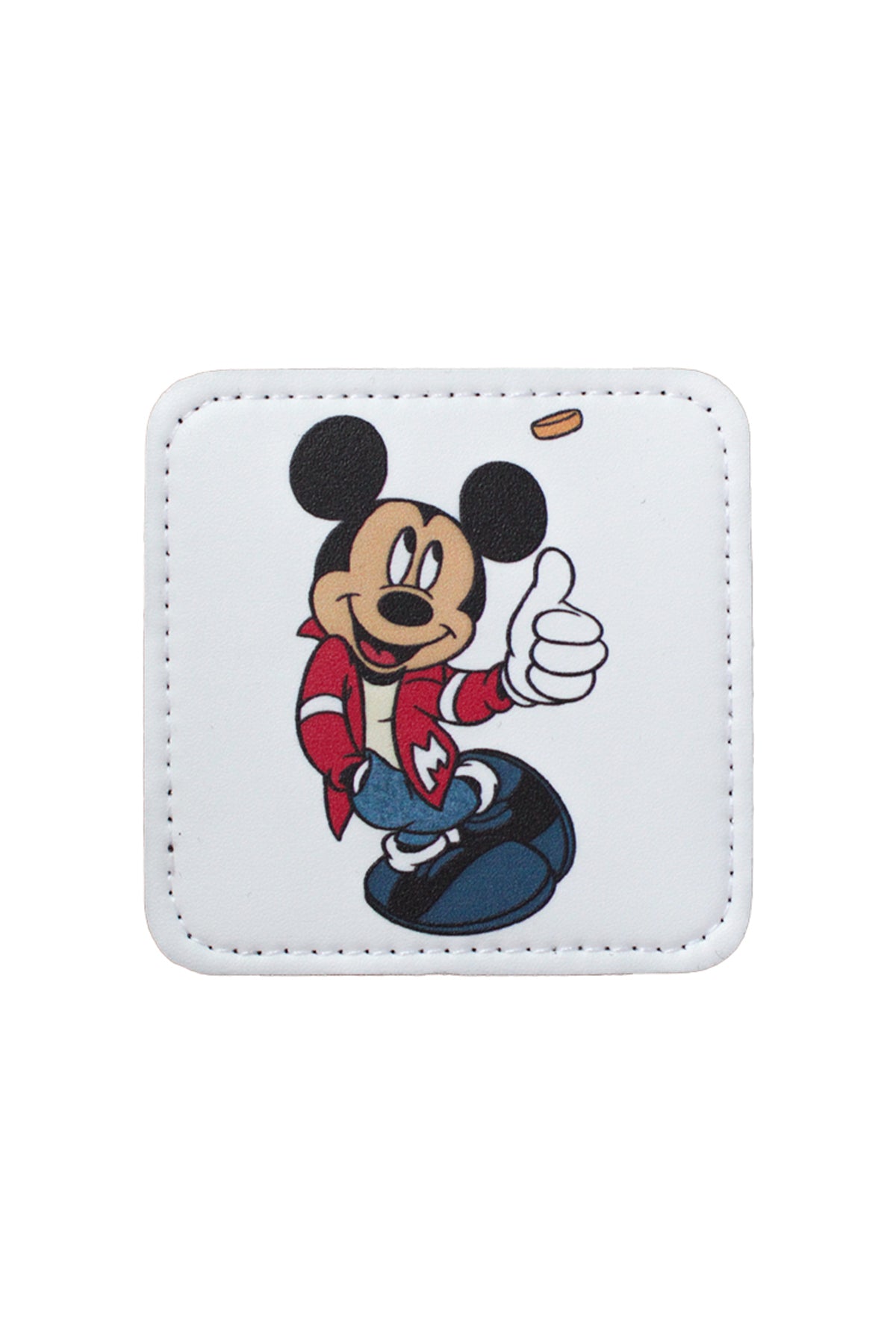 Mickey Mouse Model 7x7 cm Trucker Şapka Uyumlu Patch Arma